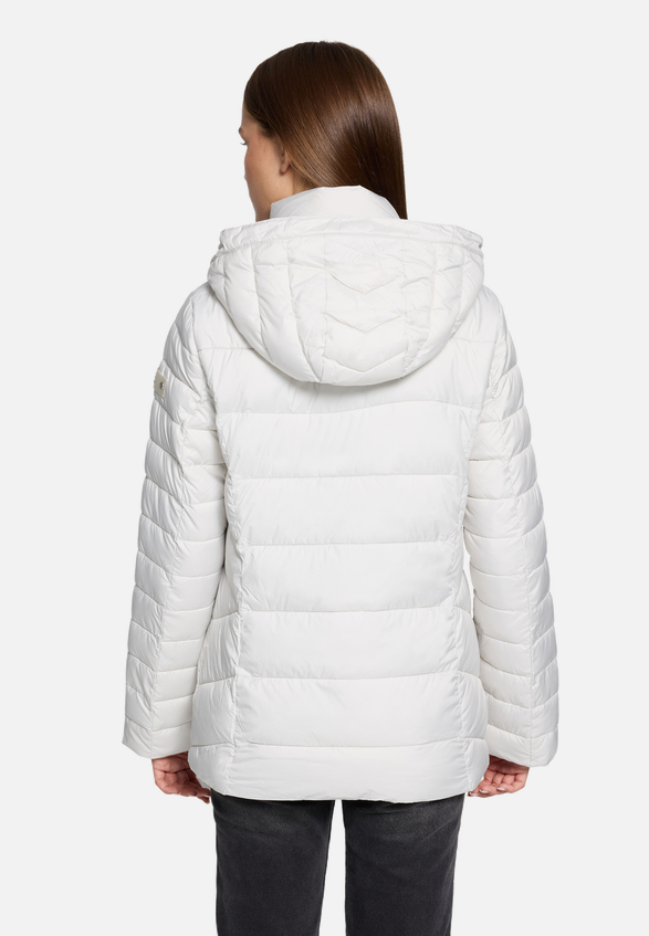 Steppjacke mit abnehmbarer Kapuze / Detailbild