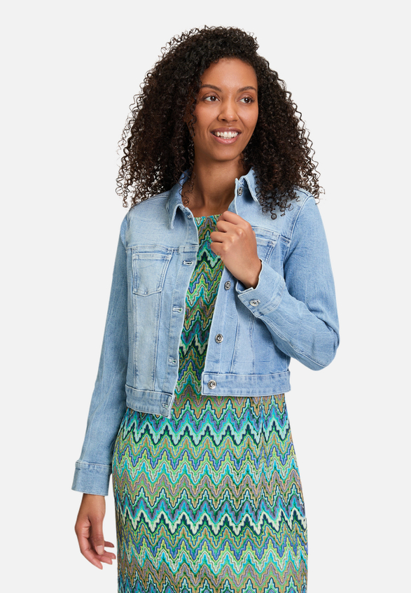 Jeansjacke langarm / Detailbild