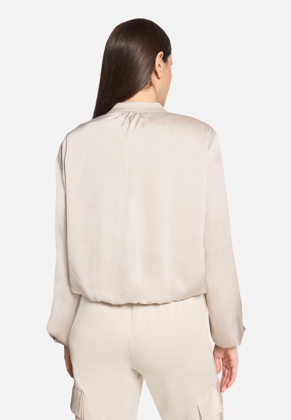 Blouson mit 3/4 Arm / Modellfoto Rückseite