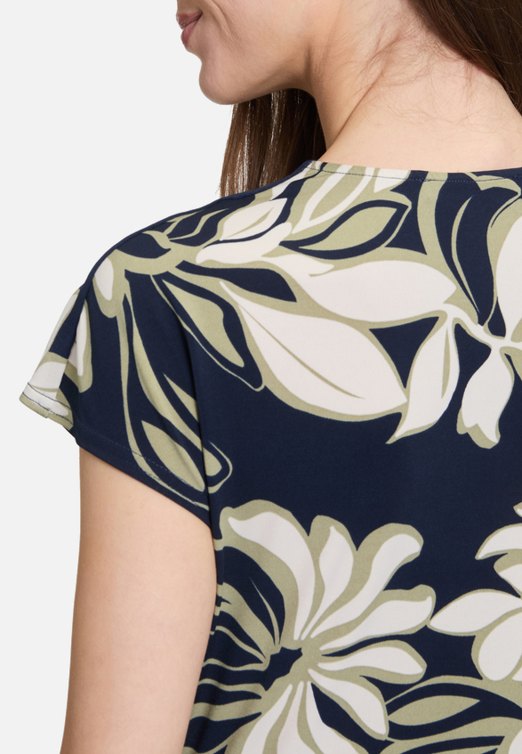 Midikleid mit Raffung / Detailbild