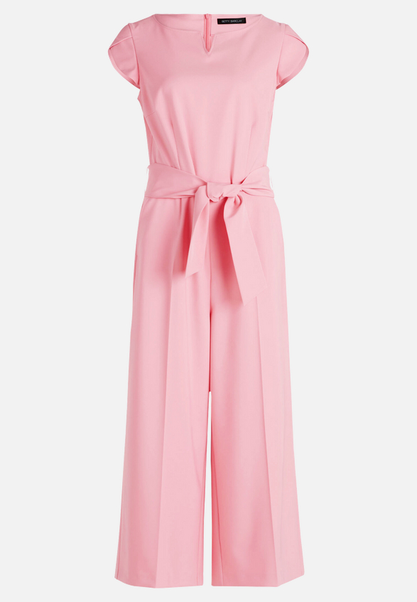 Eleganter Jumpsuit mit Bindegürtel / Vorderseite