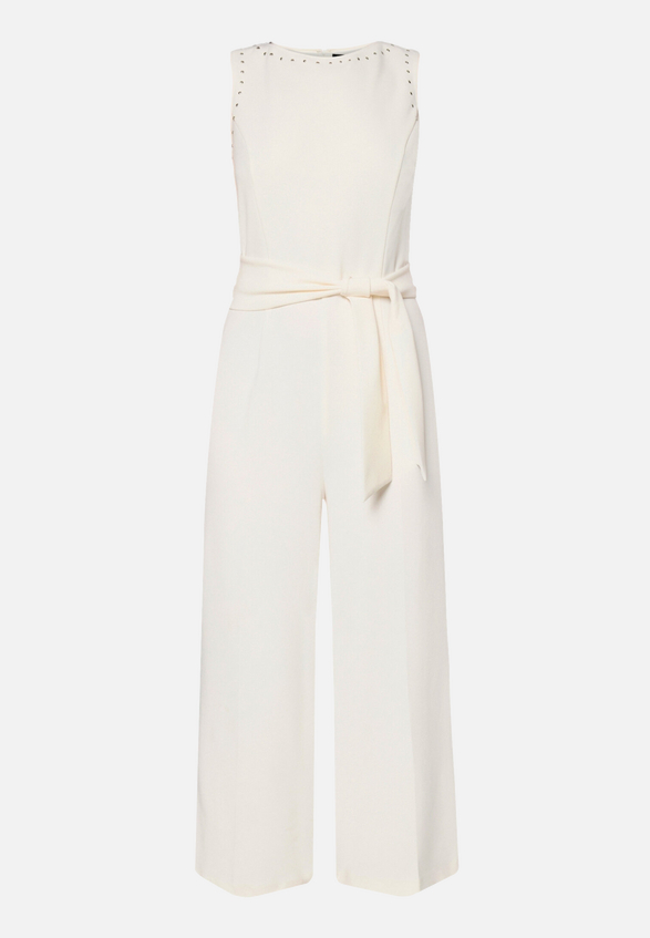 Jumpsuit mit Gürtel / Vorderseite