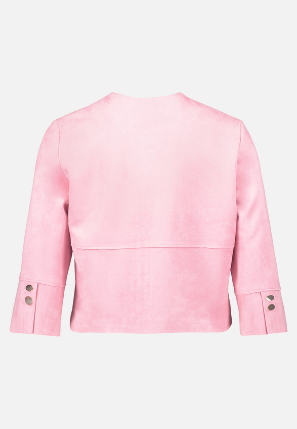 Blazer-Jacke mit aufgesetzten Taschen / Rückseite