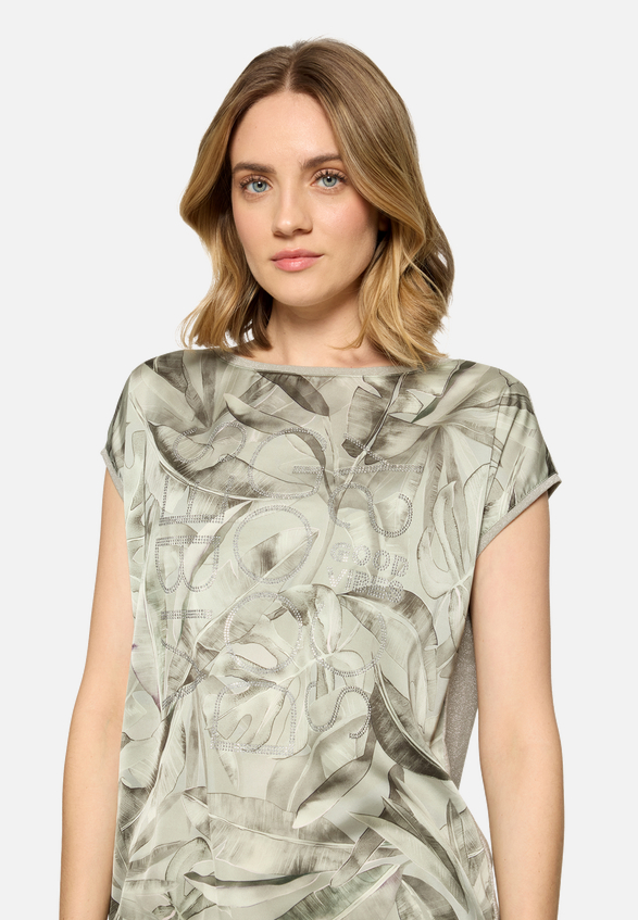 Blusenshirt mit Aufdruck / Detailbild
