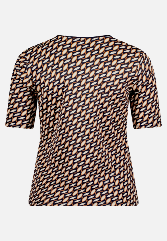 T-Shirt  mit grafischem Muster  / Rückseite