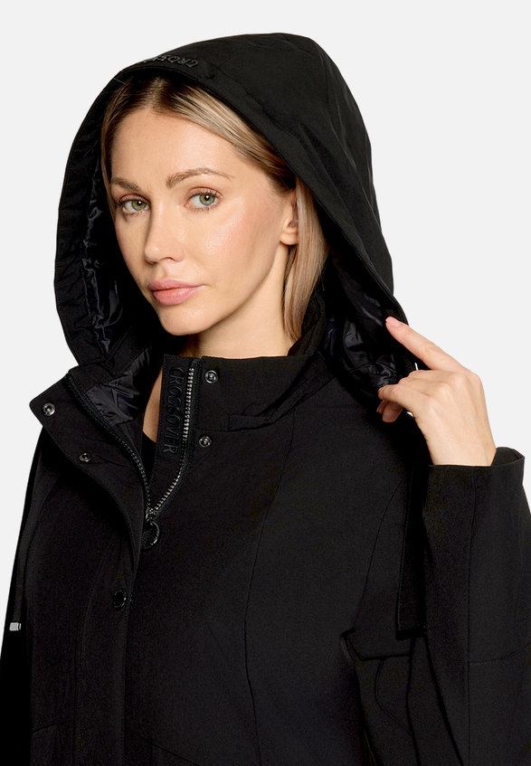 Outdoorjacke mit abnehmbarer Kapuze / Detailbild