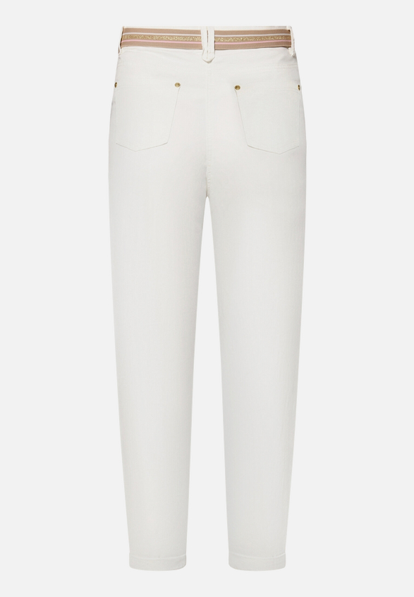 Casual-Hose mit Gürtel / Rückseite