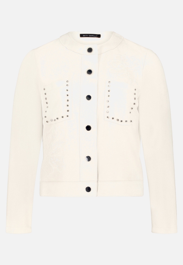 Blazer-Jacke mit Knöpfen / Vorderseite
