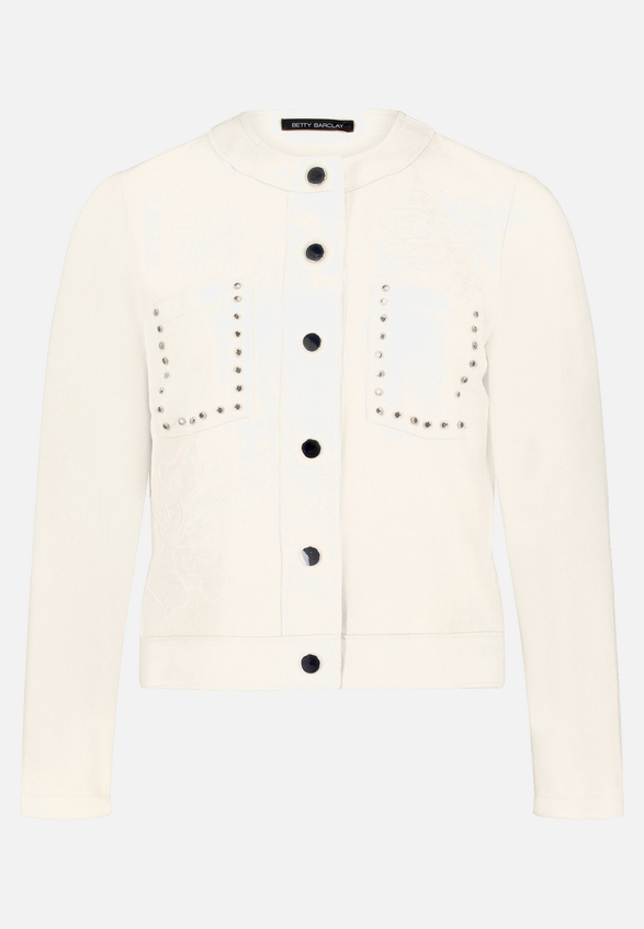 Blazer-Jacke mit Knöpfen / Vorderseite