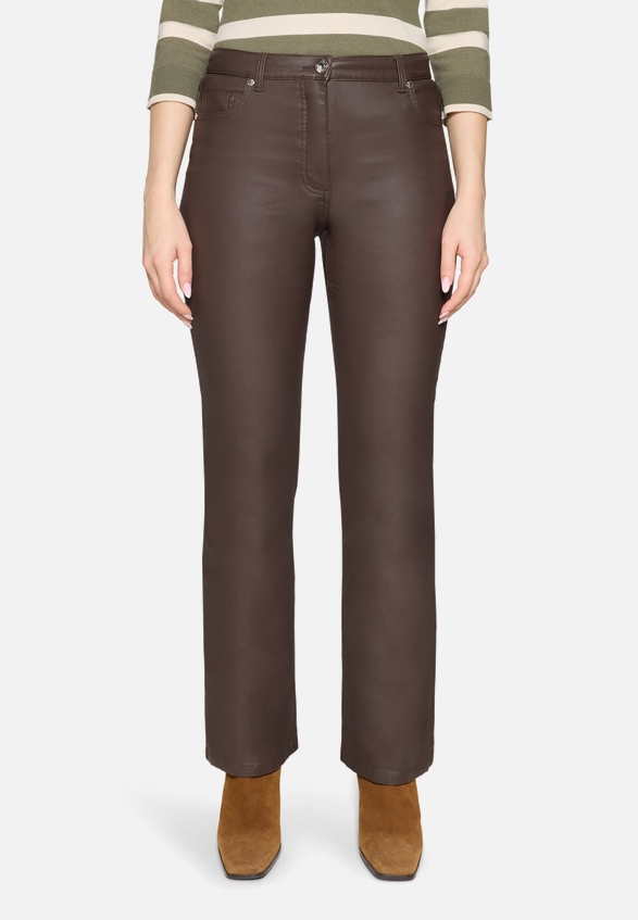 Perfect Body-Hose Slim Fit / Modellfoto Vorderseite