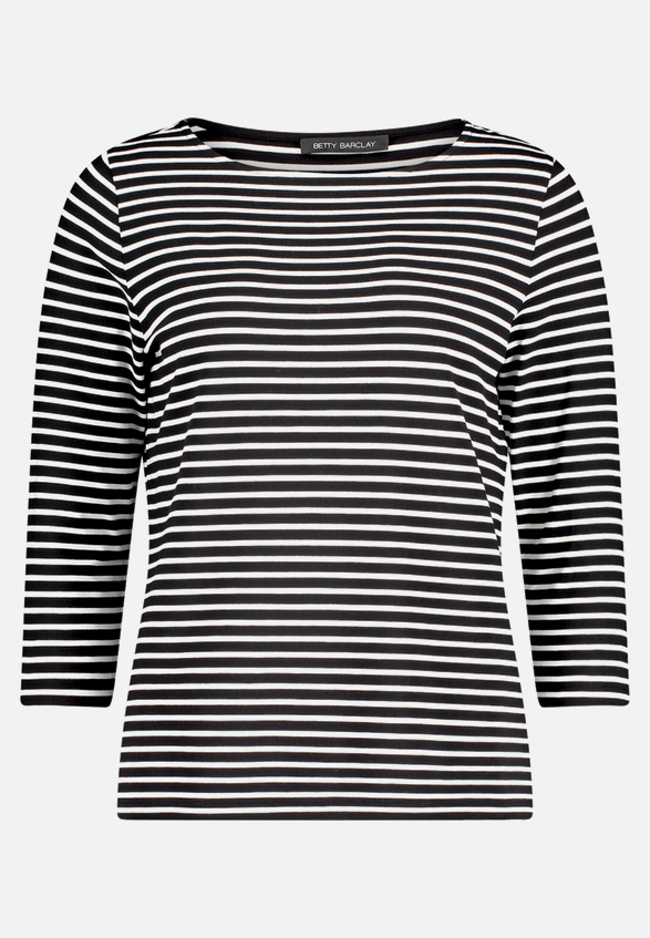 Basic Shirt mit Ringel / Vorderseite