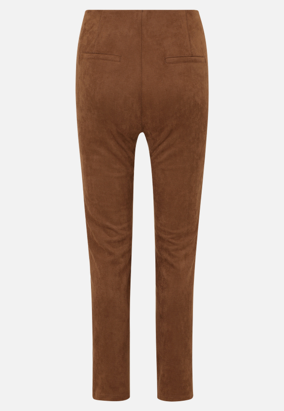 Kunstlederhose  aus Velour Style Selina Fashion  / Rückseite