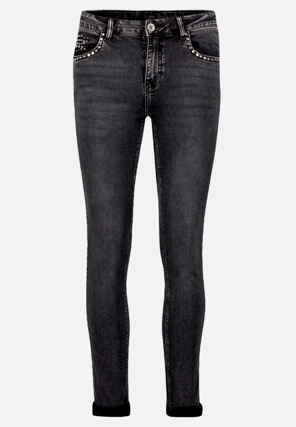 Basic-Jeans mit Waschung / Vorderseite