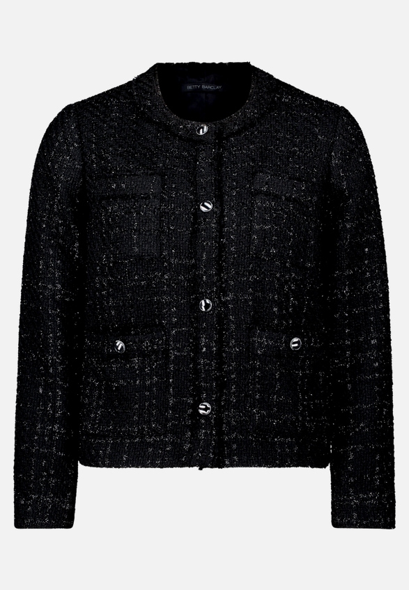 Blazer-Jacke mit Fransen / Vorderseite