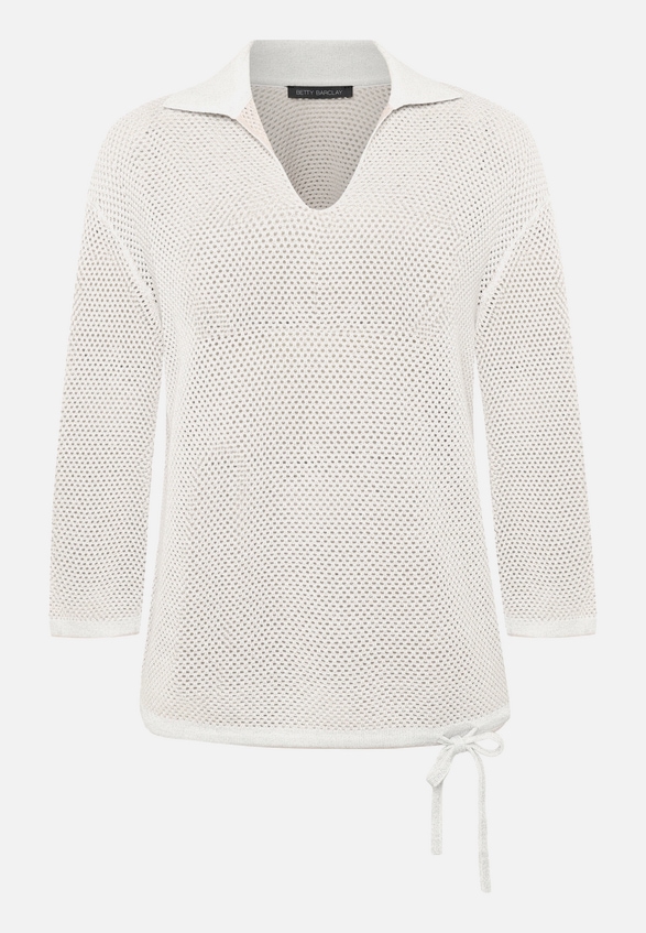 Strickpullover mit Kragen / Vorderseite