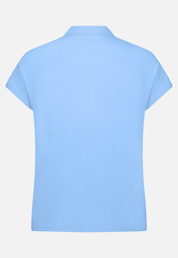 Poloshirt mit Schmucksteinen / Rückseite