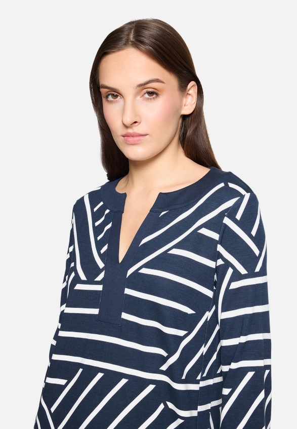 Jerseykleid mit 3/4 Arm / Detailbild