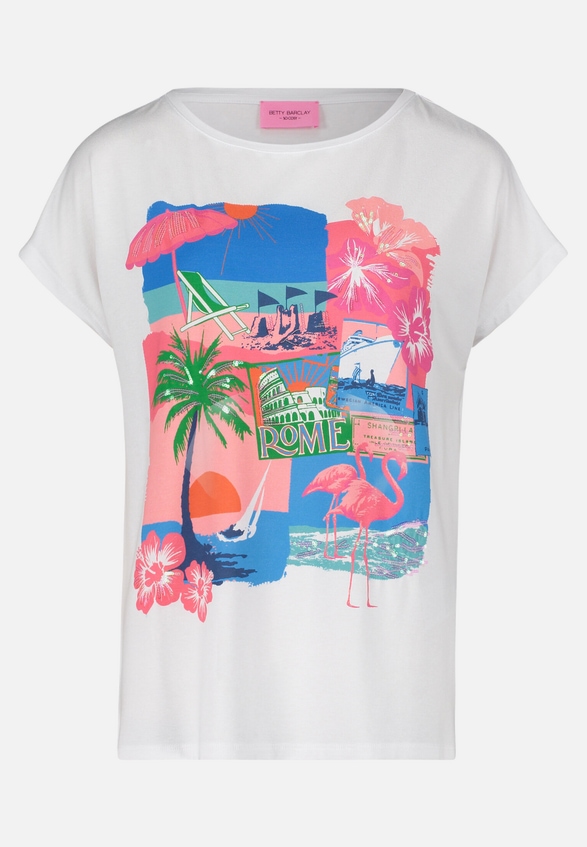 Basic Shirt mit Aufdruck / Vorderseite