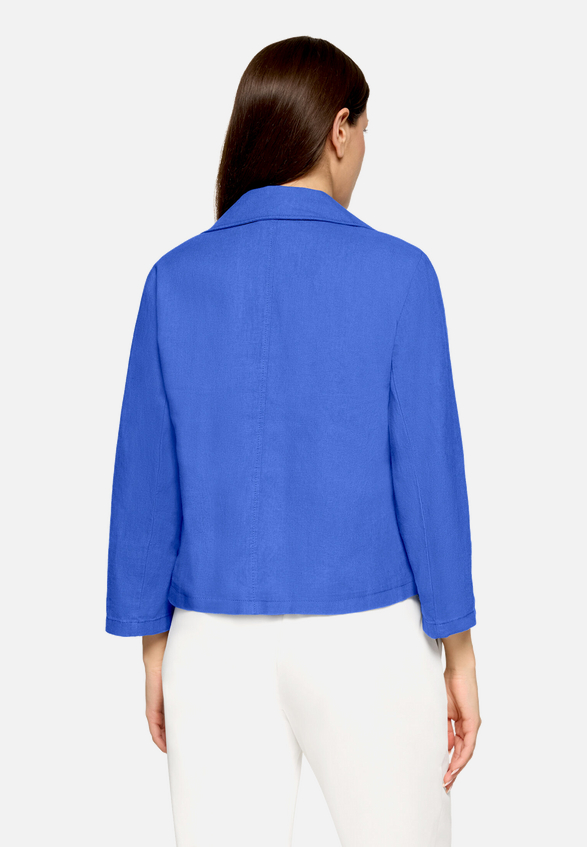 Sommerblazer mit 3/4 Arm / Modellfoto Rückseite