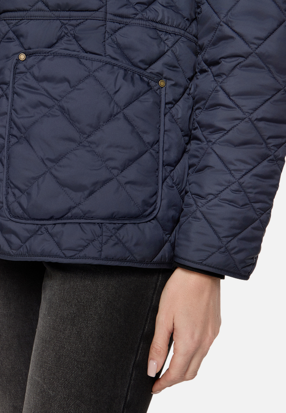 Outdoorjacke mit Kragen / Detailbild