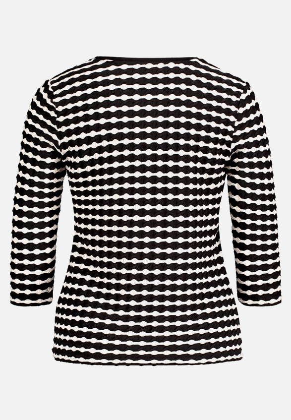 Basic Shirt mit Rundhalsausschnitt / Rückseite