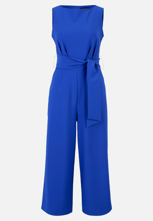 Eleganter Jumpsuit mit Eingrifftaschen / Vorderseite