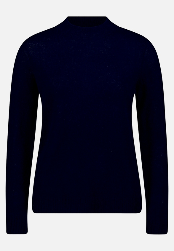 Kaschmir-Pullover mit Stehkragen / Vorderseite