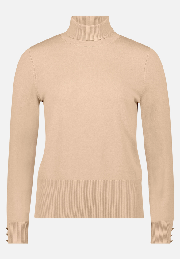 Rollkragenpullover langarm / Vorderseite