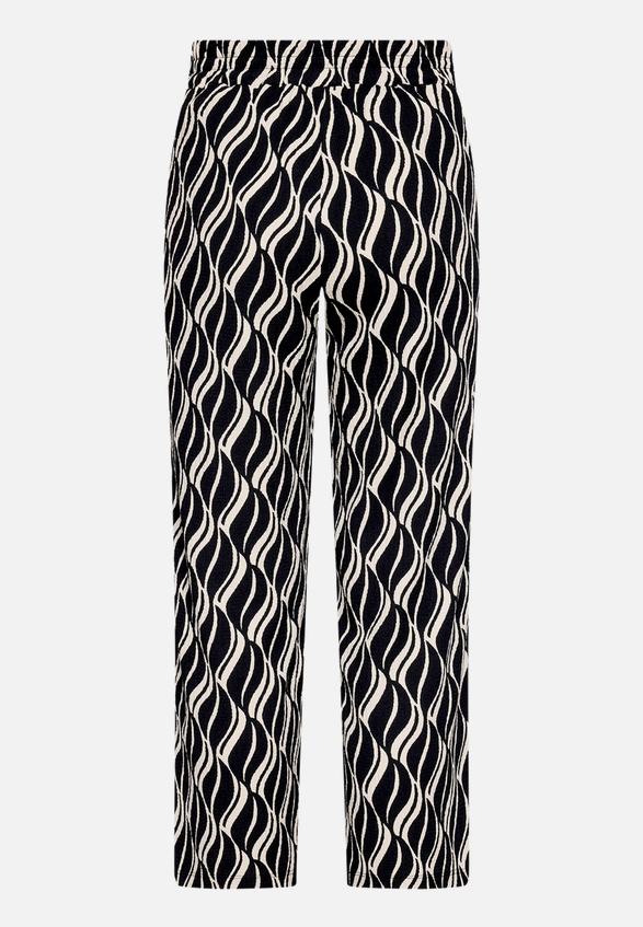 Marlene-Hose mit elastischem Bund / Rückseite