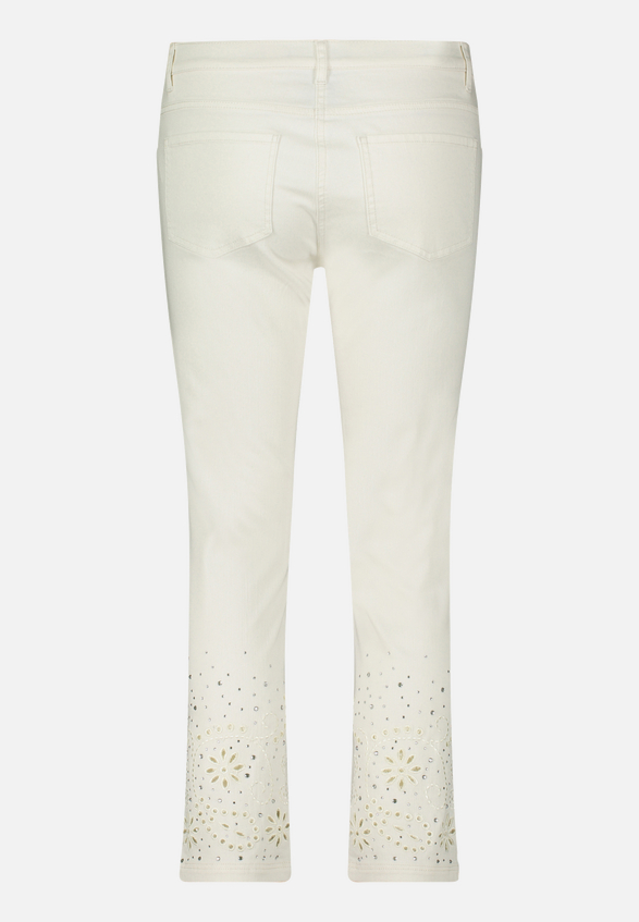 Casual-Hose mit Stickerei / Rückseite