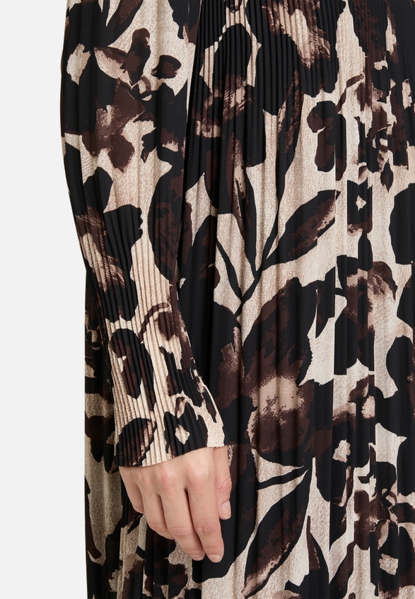 Plisseekleid langarm / Detailbild
