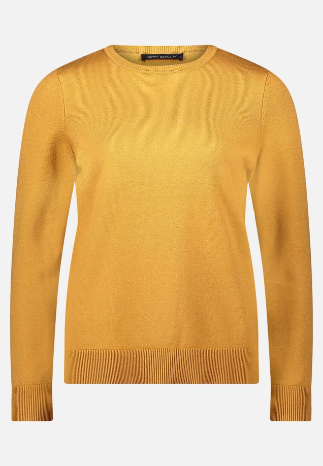 Basic-Strickpullover mit Rundhalsausschnitt / Vorderseite