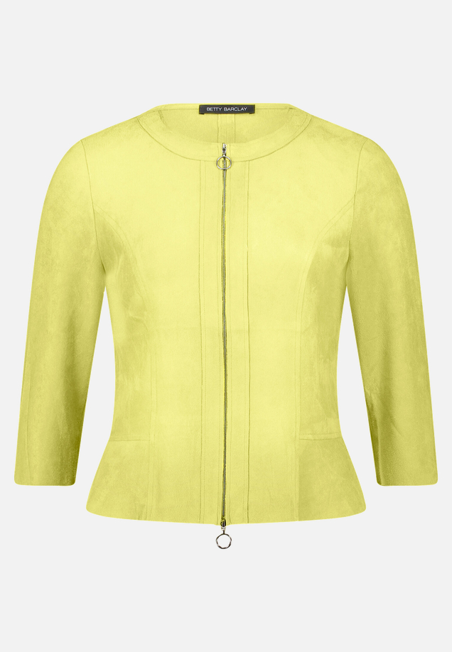 Blazer-Jacke mit Reißverschluss / Vorderseite