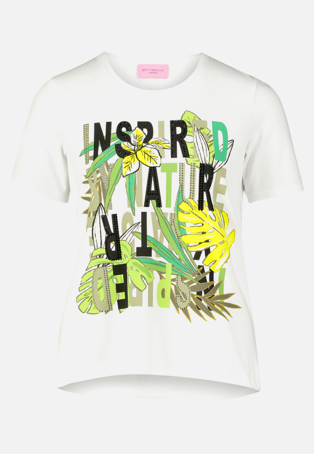 Basic Shirt mit Aufdruck / Vorderseite