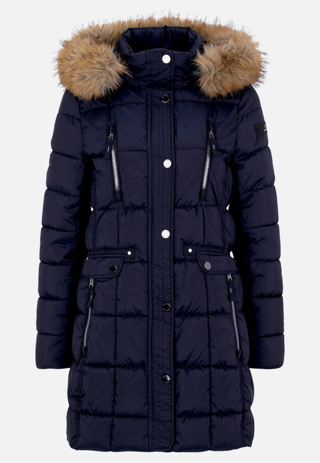Outdoorjacke mit Kapuze / Vorderseite