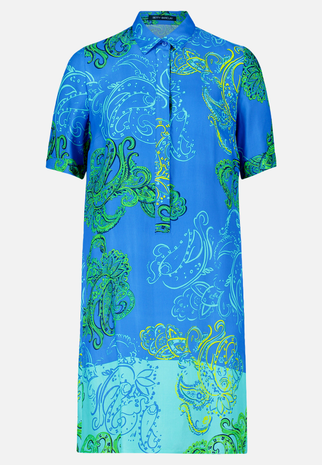 Hemdblusenkleid mit Knopfleiste / Vorderseite