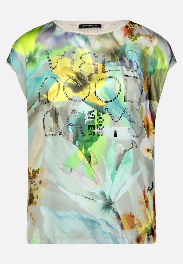 Blusenshirt mit Aufdruck / Vorderseite