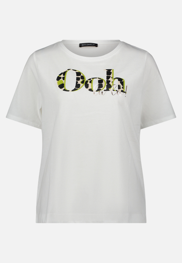 Basic Shirt mit Placement / Vorderseite