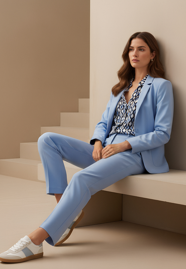 Business-Hose  mit Bügelfalte Style Nele / Imagebild