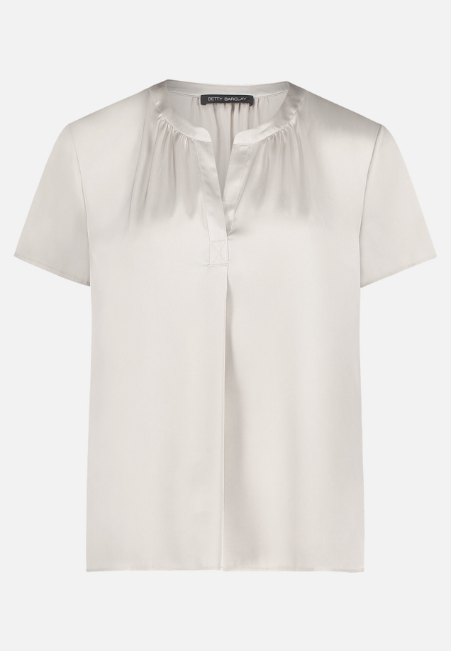 Satin-Bluse kurzarm / Vorderseite
