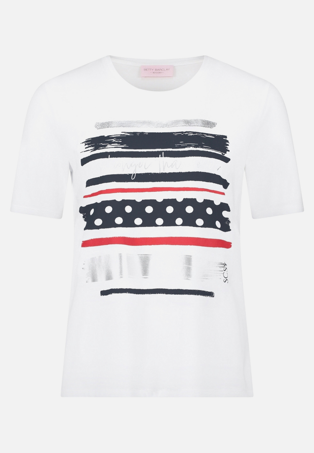 Basic Shirt mit Aufdruck / Vorderseite