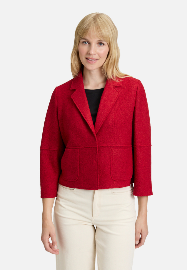 Blazer-Jacke mit Reverskragen / Modellfoto Vorderseite