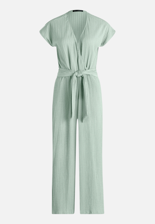Jumpsuit mit Bindegürtel / Vorderseite