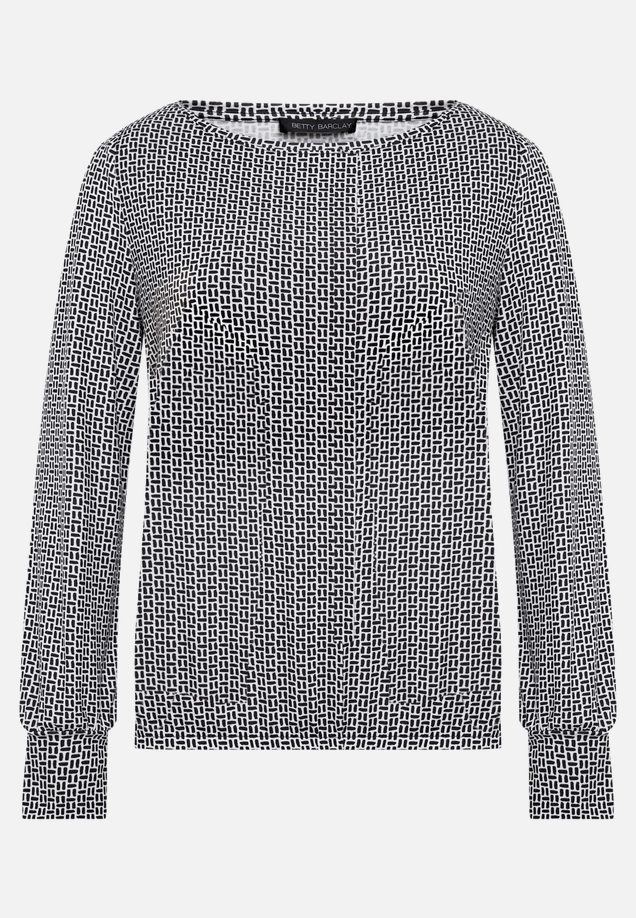 Casual-Shirt mit Gummizug / Vorderseite