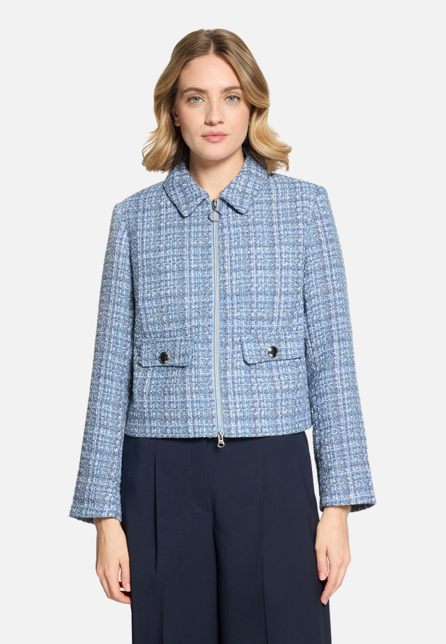 Blazer-Jacke langarm / Modellfoto Vorderseite