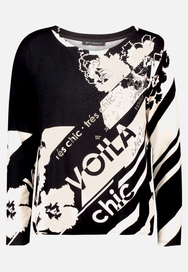 Casual-Shirt mit Gummizug / Vorderseite