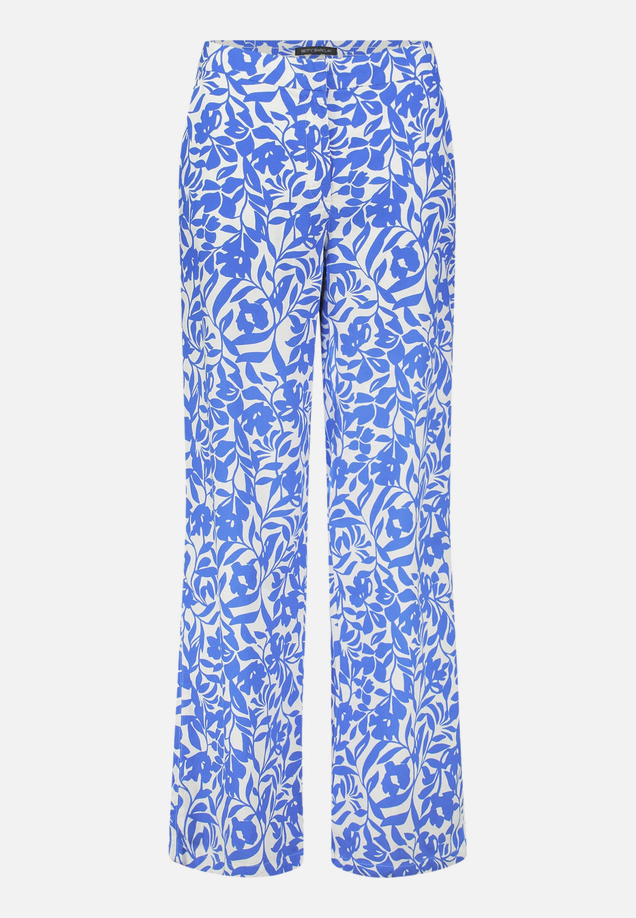 Leinenhose mit elastischem Bund / Vorderseite