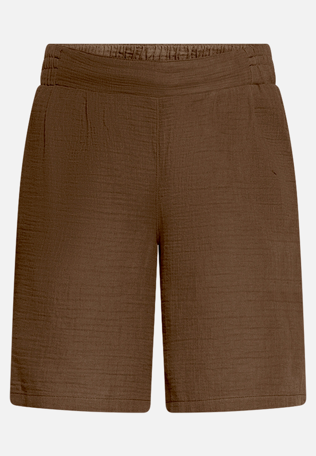 Musselin-Shorts mit elastischem Bund  / Vorderseite