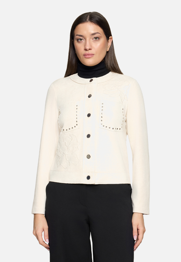 Blazer-Jacke mit Knöpfen / Modellfoto Vorderseite