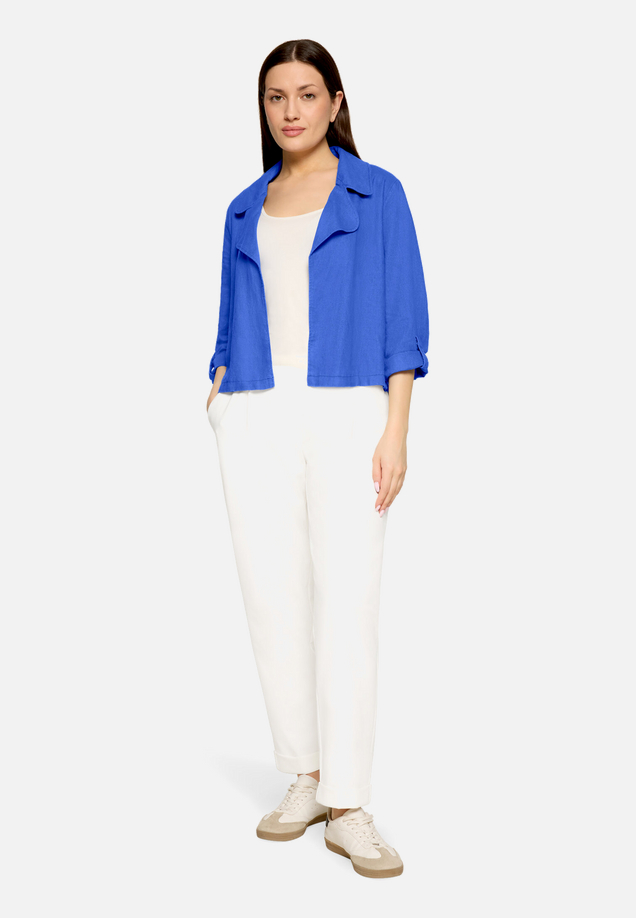 Sommerblazer mit 3/4 Arm / Modellfoto Vorderseite (Outfit)